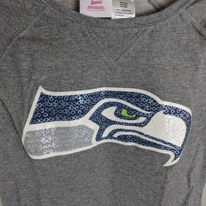 NFL Sweaters - Seattle Seahawks Teen Girl Sweater NFL Sweaters - Seattle Seahawks Teen Girl Sweater